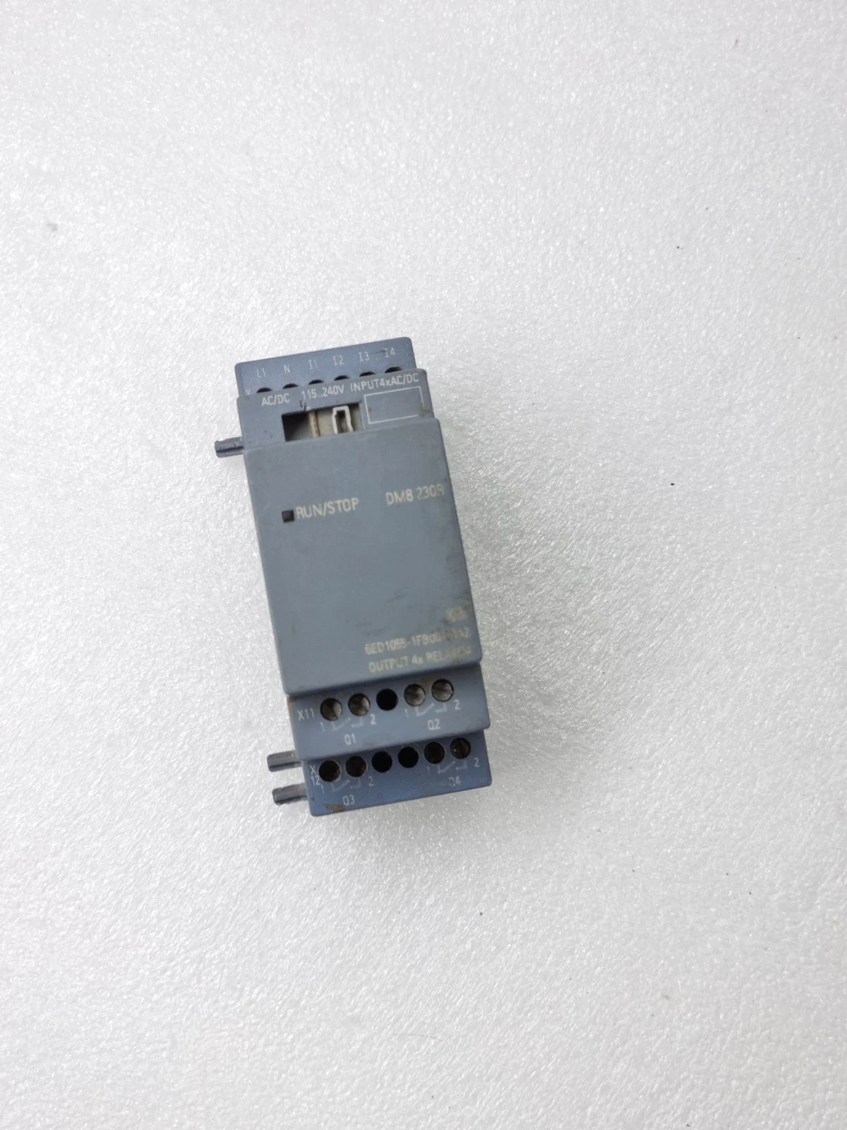 SIEMENS 6ED1055-1FB00-0BA2 DM8 230R EXPANSION MODULE AC/DC 115..240V